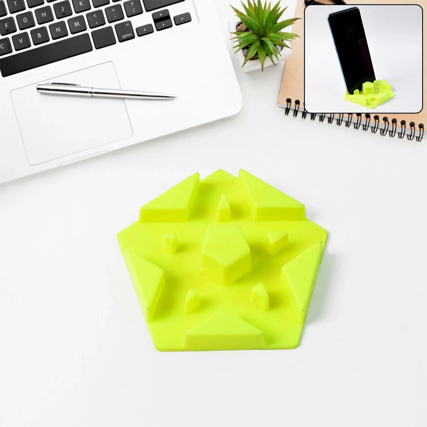 Multi-angle Plastic Mobile Phone Stand Holder (1 Pc Mix Color) - Zidbik