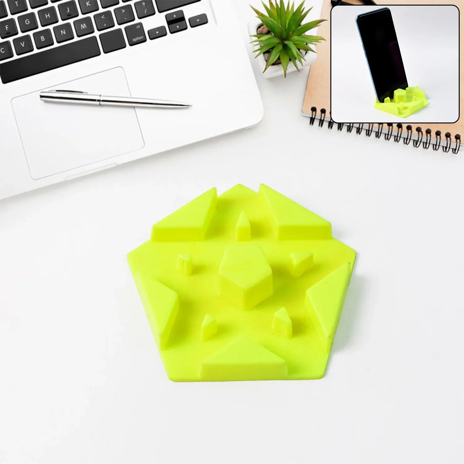Multi-angle Plastic Mobile Phone Stand Holder (1 Pc Mix Color) - Zidbik
