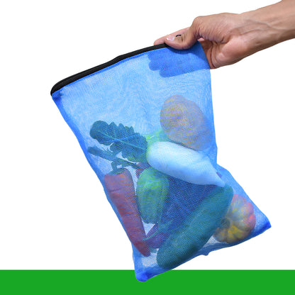 7072 Food Covers Fridge Storage Bag For Vegetables And Fruits With Zipper - Zidbik