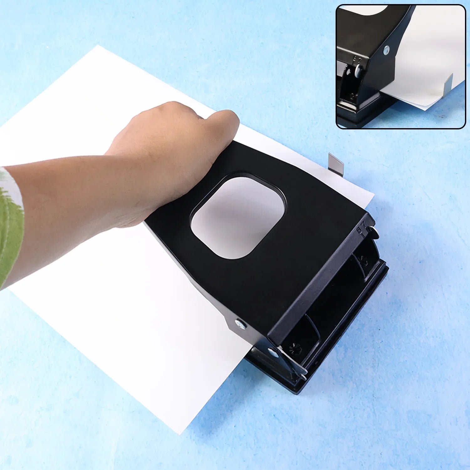 Heavy-duty Metal 2-hole Paper Punch Machine (2 Pc) - Zidbik