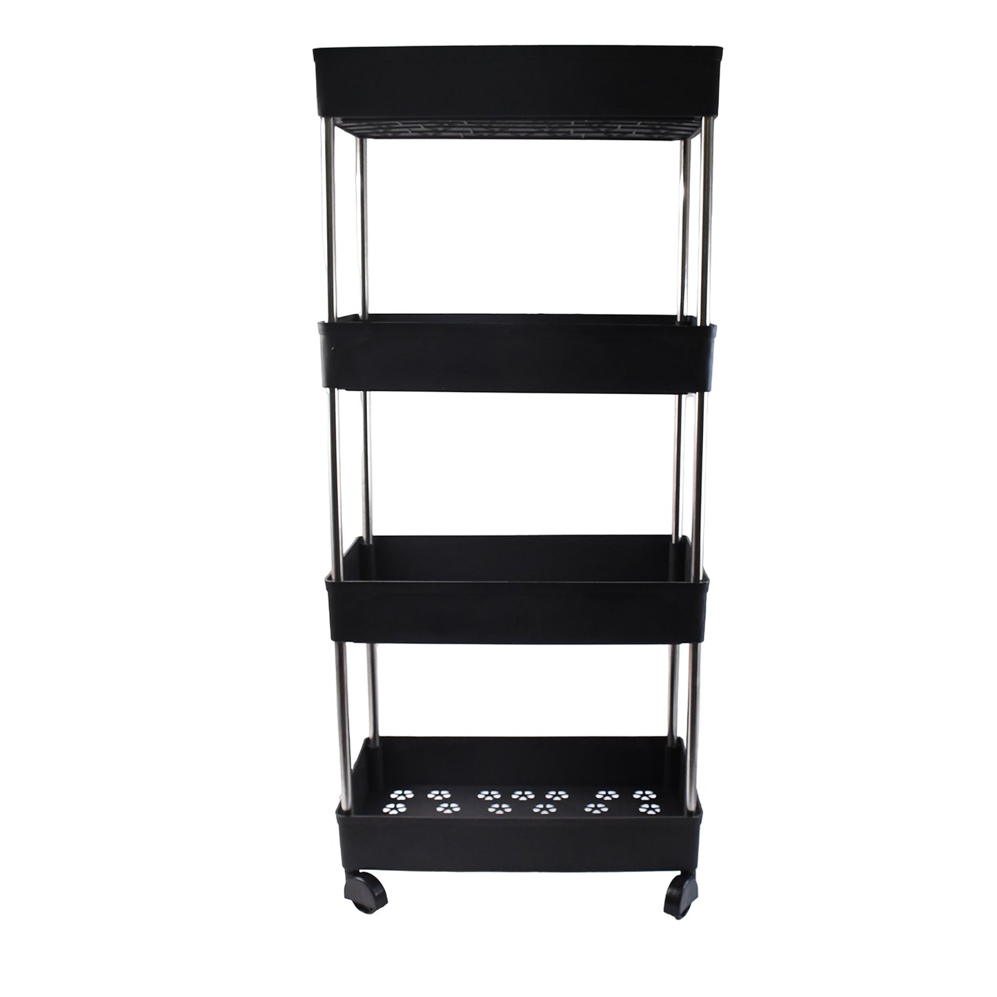 Movable Storage Rack Trolley - Zidbik