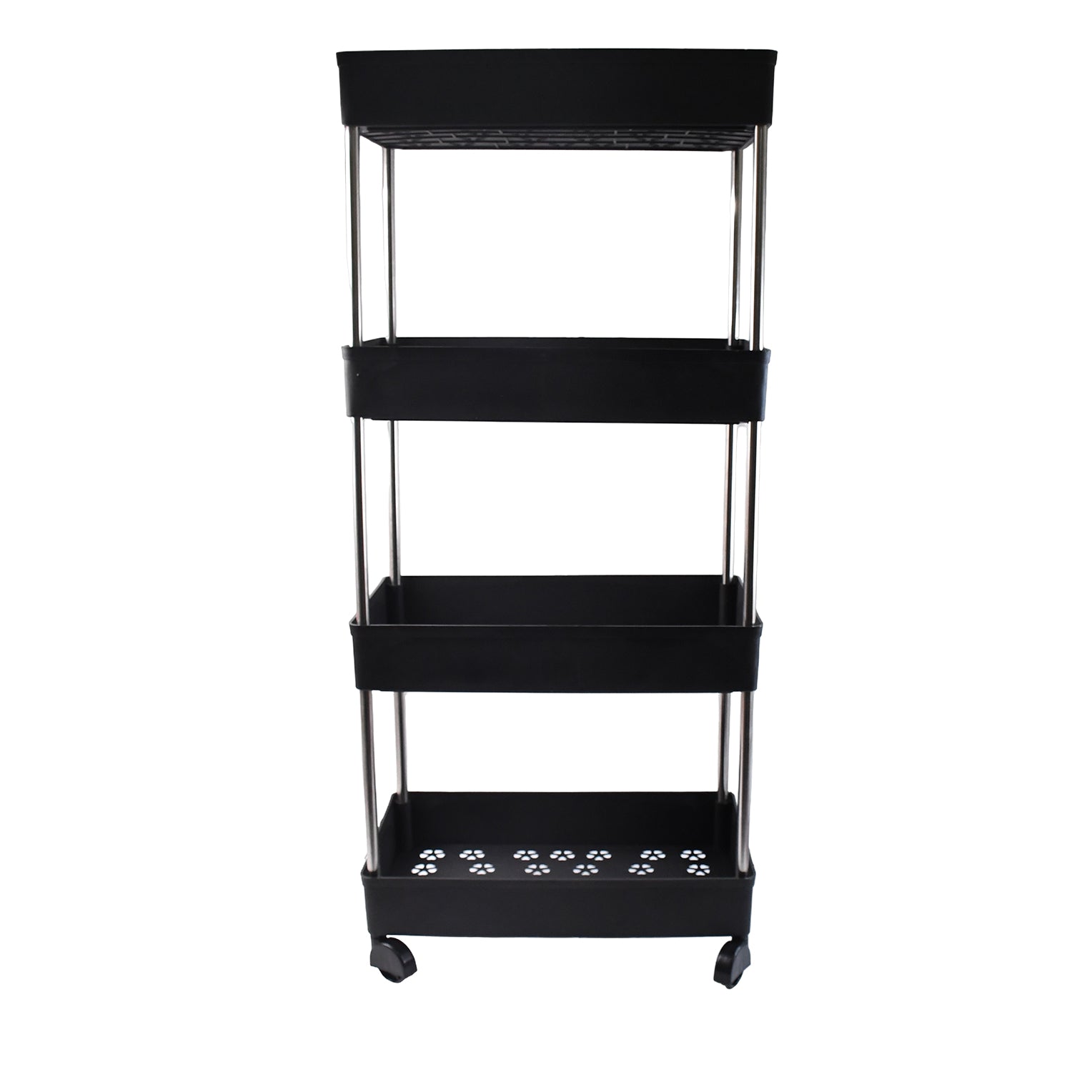 Movable Storage Rack Trolley - Zidbik