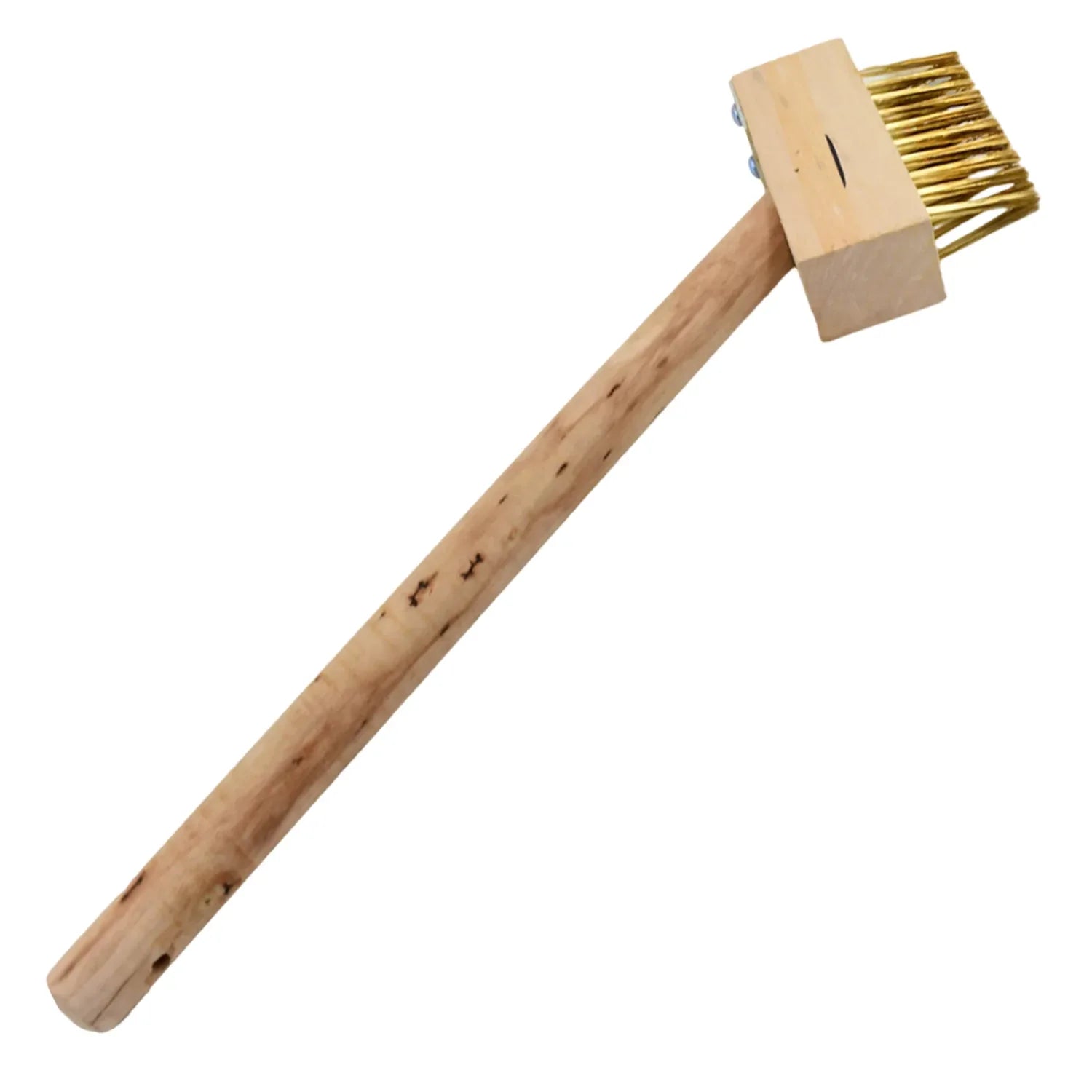 Paving Brush Wooden Block Paving Brush Patio Weed Remover Tool (1 Pc) - Zidbik