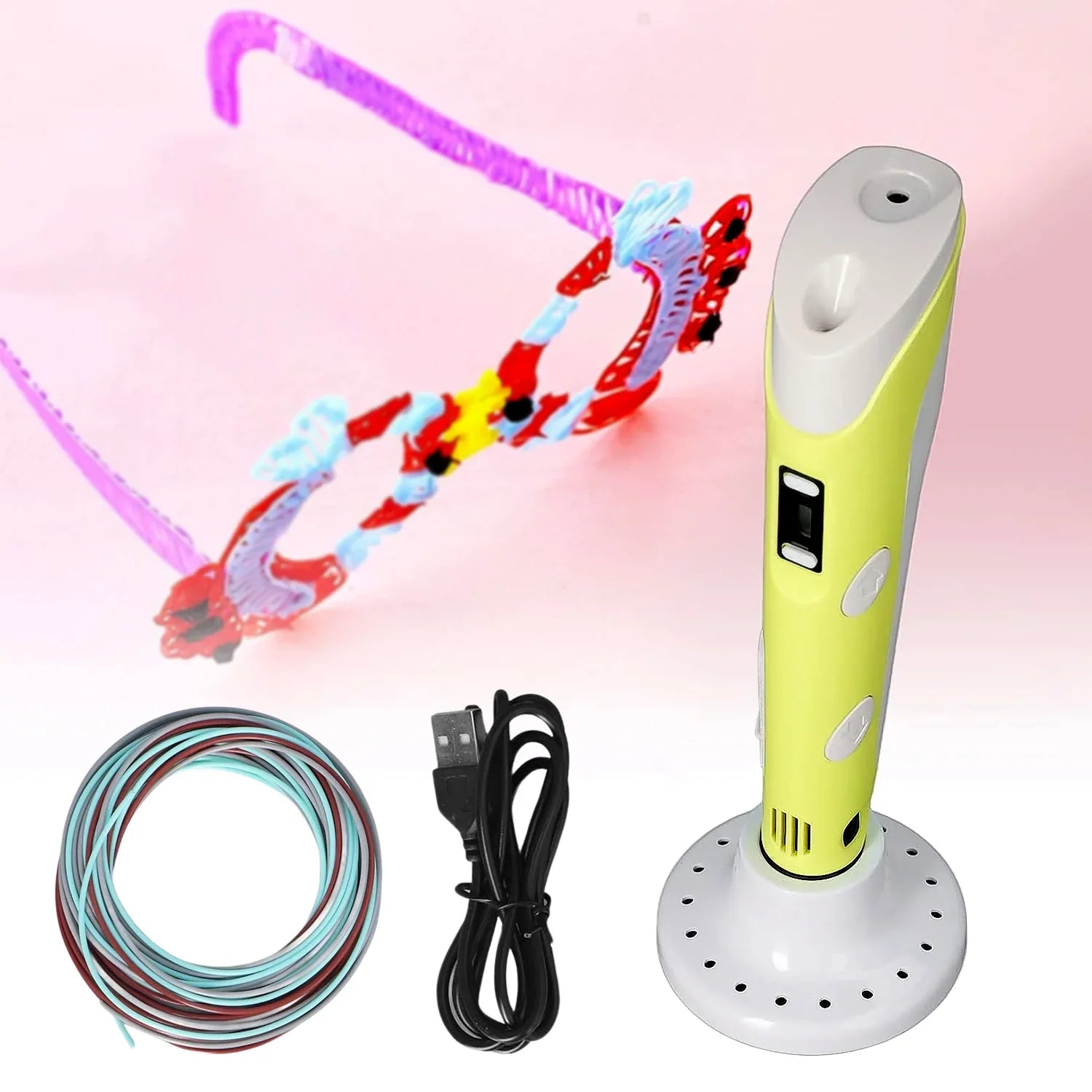 3d Printing Pen Set Easy Drawing Pen For Kids And Adults (1 Pc) - Zidbik