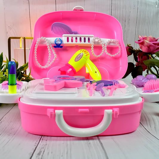 Beauty Make Up Case And Cosmetic Set - Zidbik