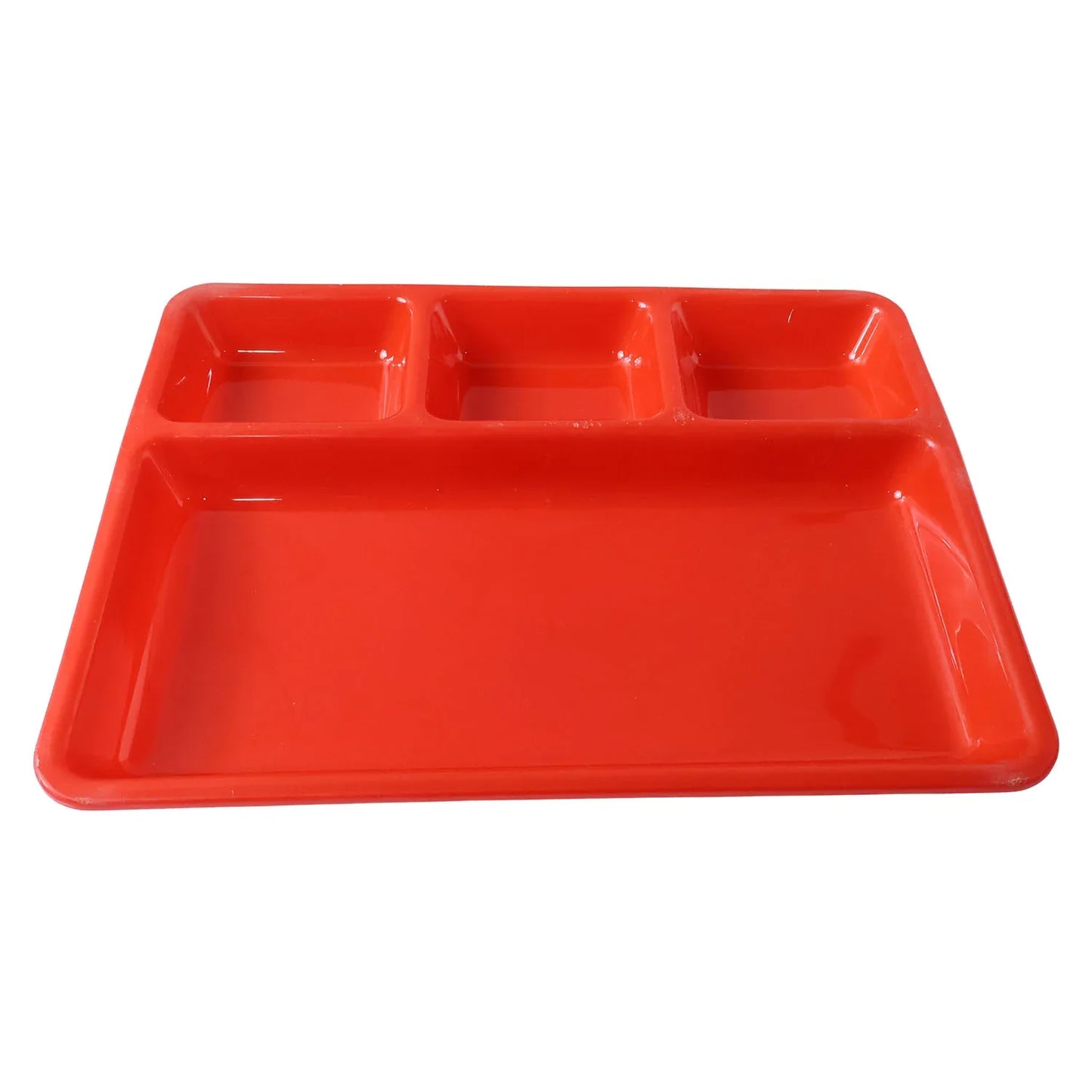 32 25 Cm Multipurpose Compartment Serving Tray (1 Pc) - Zidbik