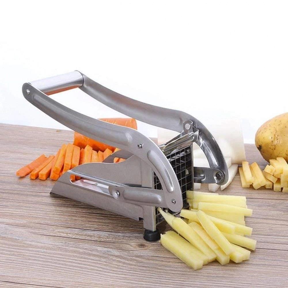 0083a French Fries Potato Chips Strip Cutter Machine With Blade - Zidbik