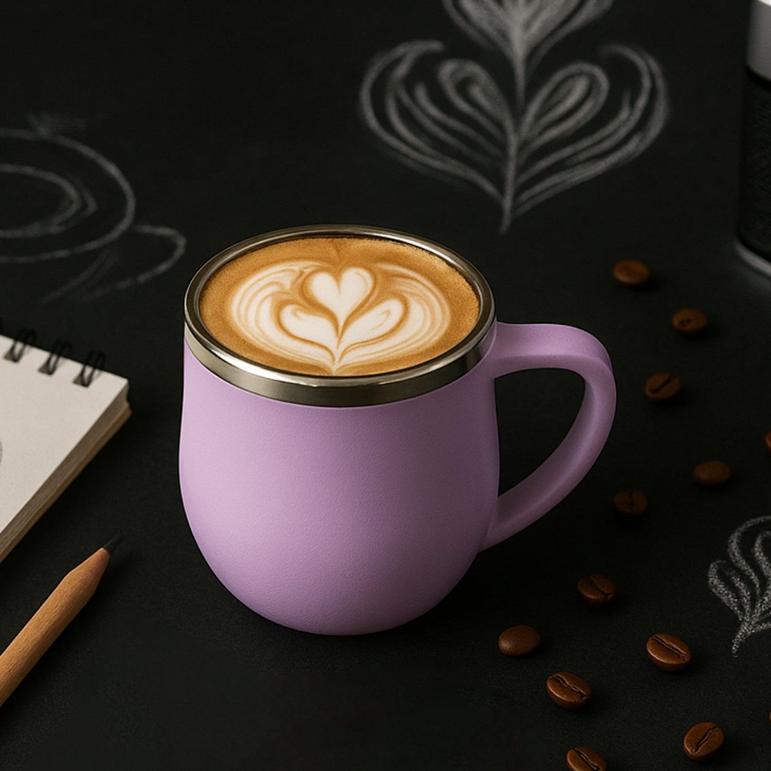 Apex Chit-chat Double Wall Stainless Steel Mug Set (6pc200ml) Approx - Zidbik