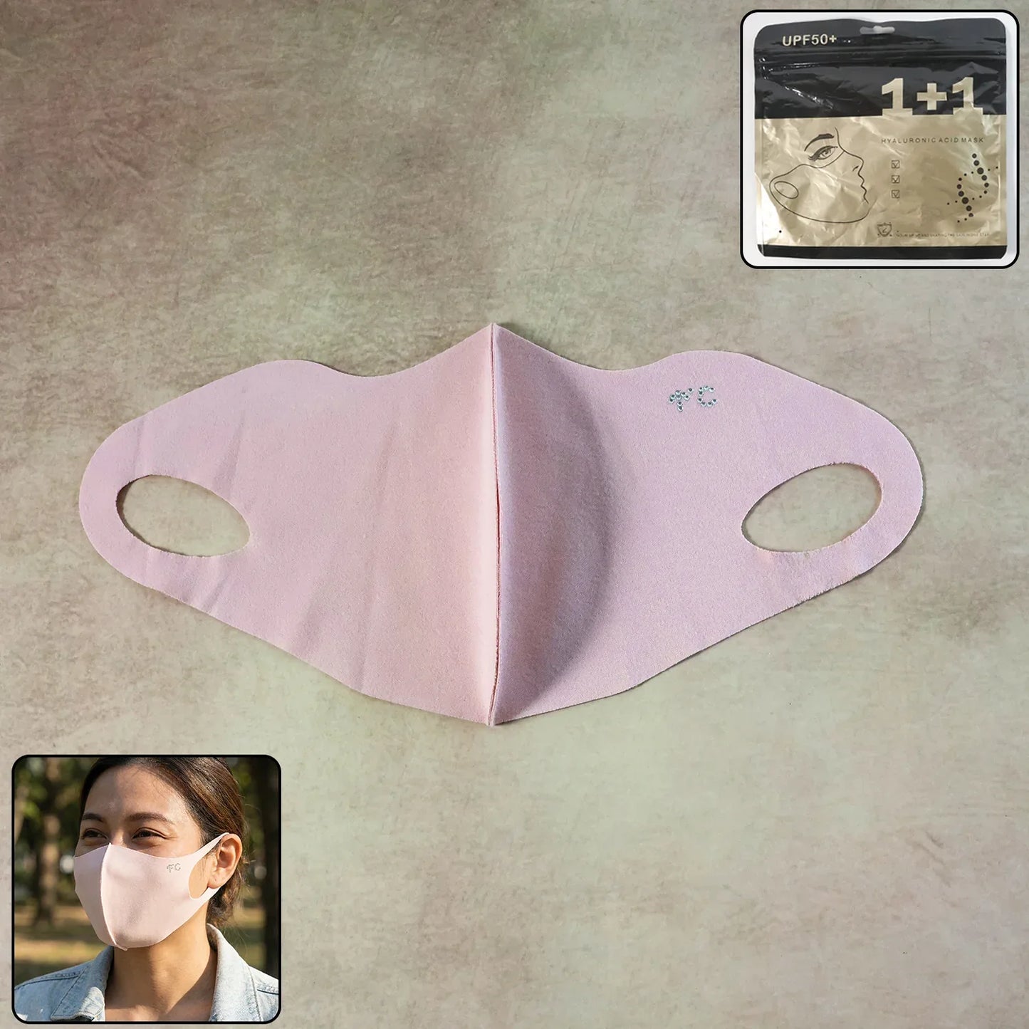 Hyaluronic Acid 3d Face Mask For Deep Hydration (1 Pc) - Zidbik