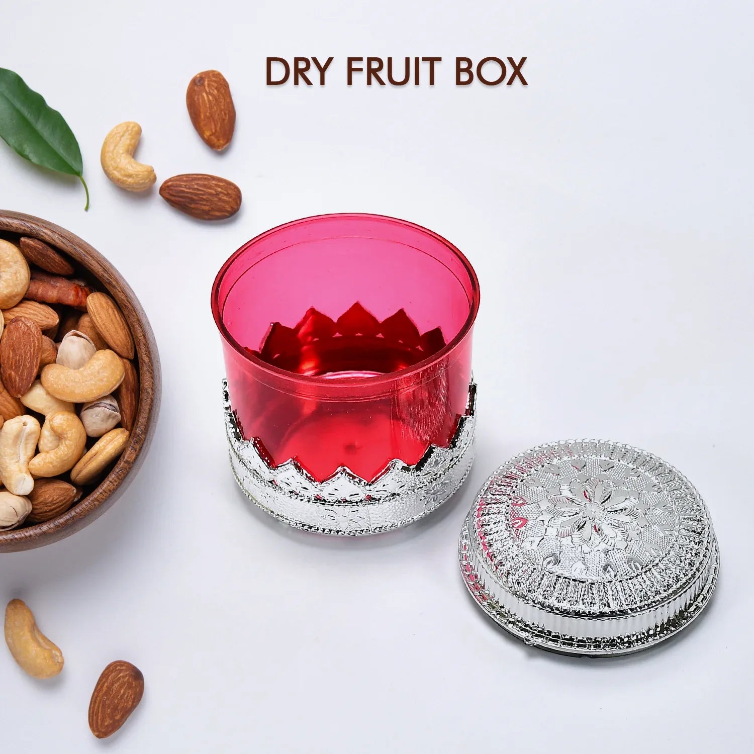 5203 Diamond Design Dryfruit Storage Container Or Storage Box - Zidbik