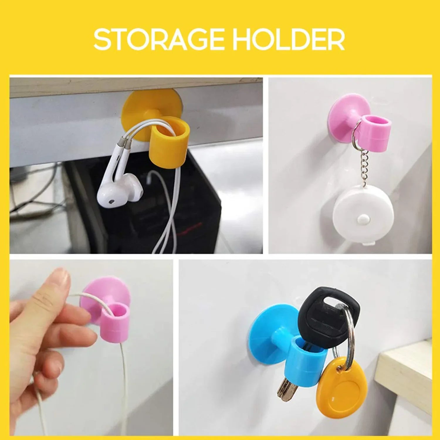 1442 Door Stopper Mini Anti-collision Silicone Door Handle Crash Pad - Zidbik