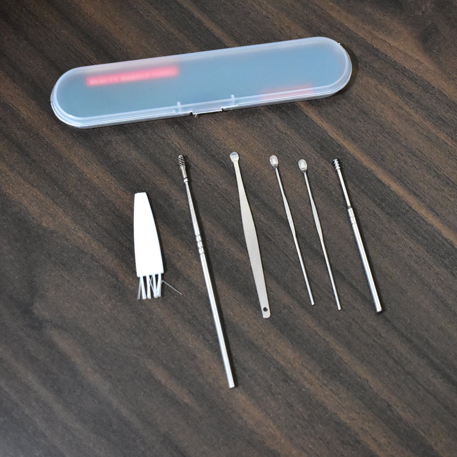 6314 6pcs Earwax Removal Kit  Ear Cleansing Tool Set  Ear Curette Ear Wax Remover Tool - Zidbik