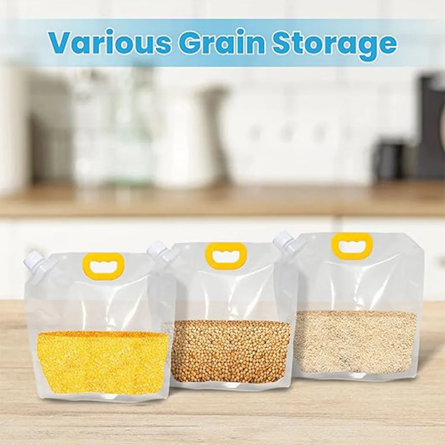 Airtight Refrigerator Storage Bags Food Storage Bag (25x21 Cm 1 Pc) - Zidbik