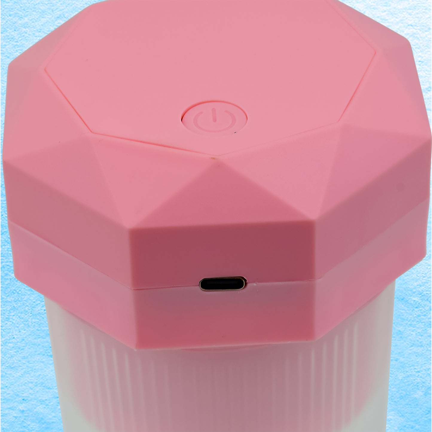 Portable Multifunctional Electric Juicer Cup Usb Juice Maker 6 Blade (350 Ml) - Zidbik