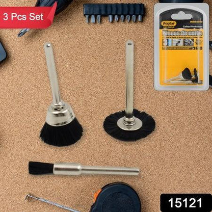 Brass Wire Wheels 3 Pcs Brass Wire Wheels Rust Removal Tool - Zidbik