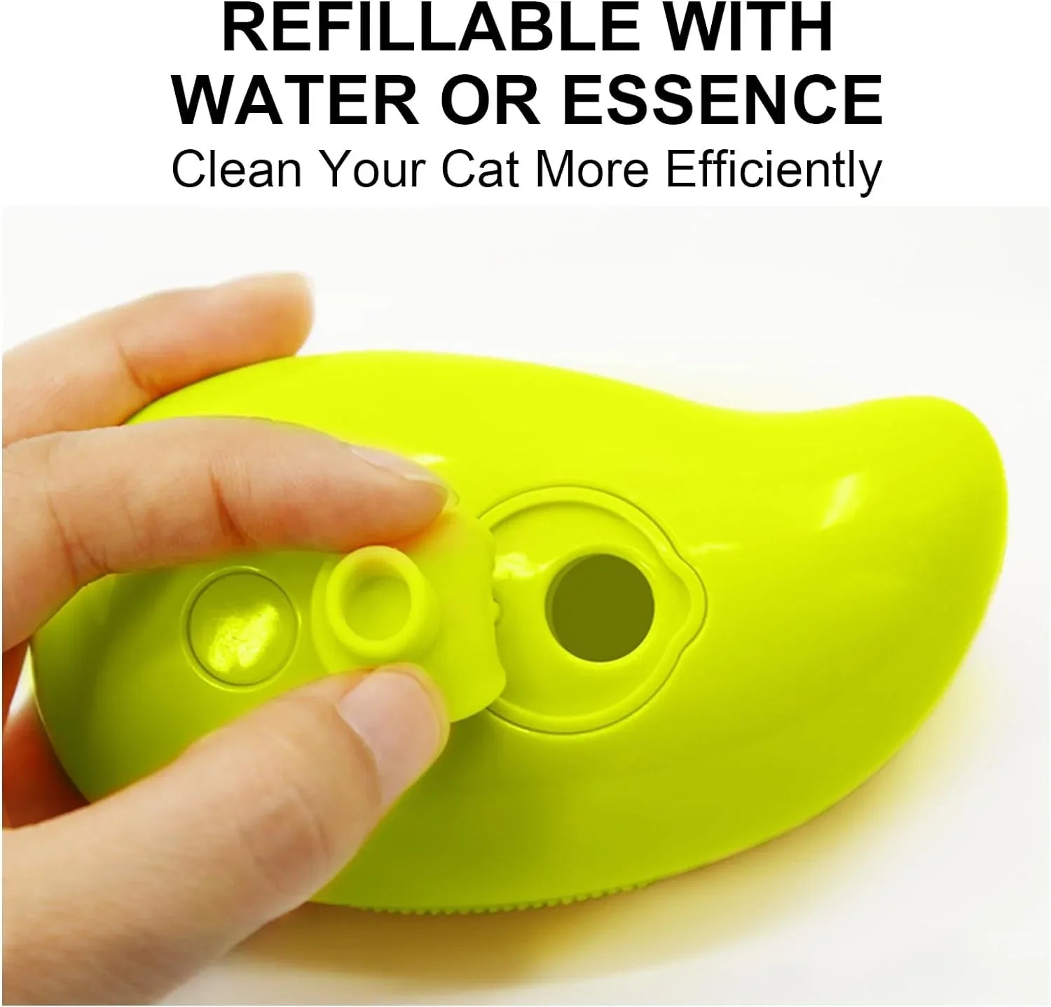 12918 3 In1 Cat Steamy Brush Self Cleaning Steam Cat Brush Cat Steamer Brush For Massage Cat Grooming Brush Pet Hair Removal Comb For Cat And Dog For Removing Tangled And Loose Hair - Zidbik