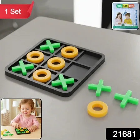 Classic Tic Tac Toe Board Game (1 Set ) - Zidbik