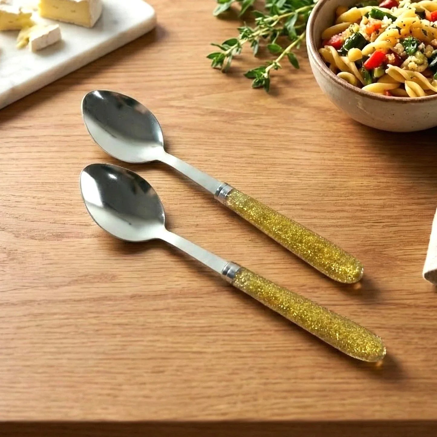 Premium Stainless Steel Dining Spoon Set (Pack Of 2) - Zidbik