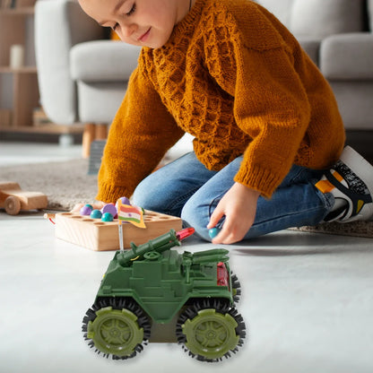 4455 Childrens Joy Tumbling Tank Toy Car - Zidbik