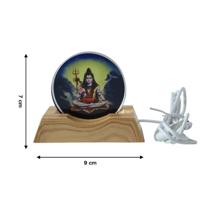 3d Creative Lord Shiva Led Night Lamp (1 Pc) - Zidbik