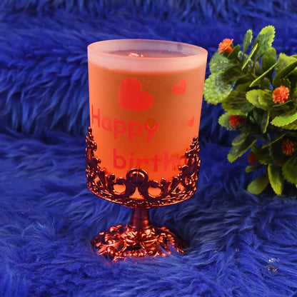 Tealight Holder Stylishly Shaped Candle Diya Stand Plastic Beautiful Design Festival (2 Pc Mix Design) - Zidbik