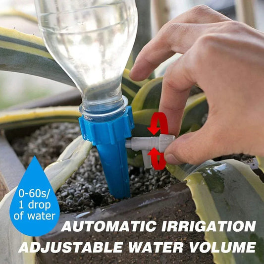 3854 Drip Irrigation Kit For Home Garden Self-watering Spikes For Plants - Zidbik