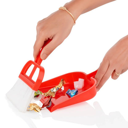 7618 Dustpan Supdi With Brush Broom Set For Multipurpose Cleaning Big Size - Zidbik