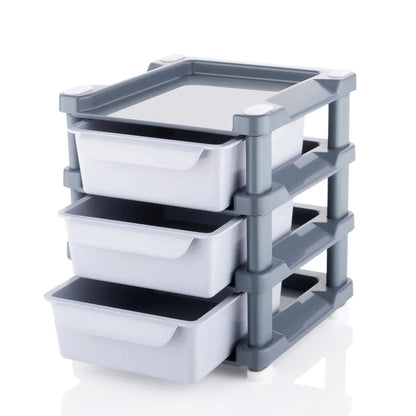 4767 Mini 3 Layer Drawer Used For Storing Makeup Equipments And Kits Used By Womens And Ladies. - Zidbik