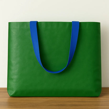 Eco-friendly Large Shopping Tote Bag 62x44cm (Mixcolor 1 Pc) - Zidbik