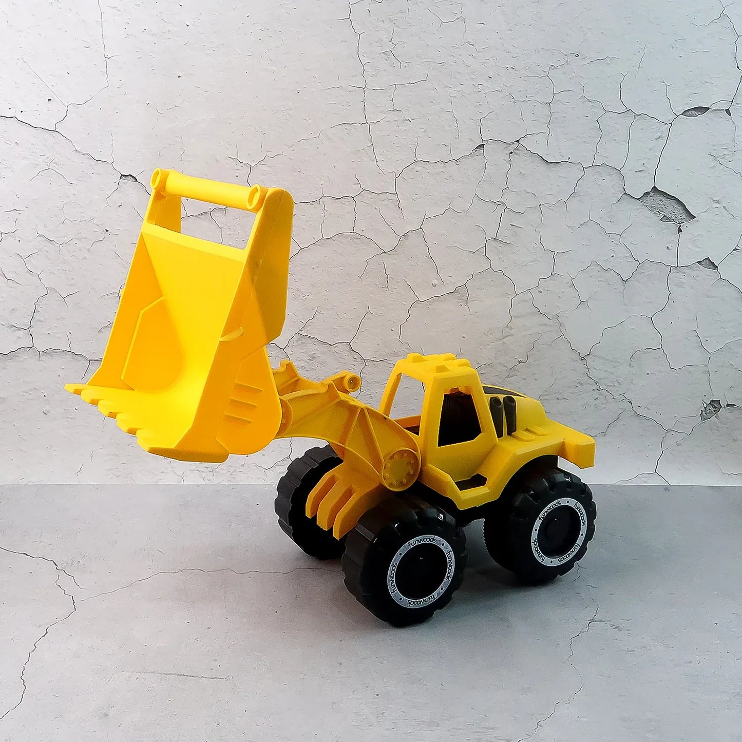 Funwoods Friction-powered Front Loader Bulldozer Toy - (1 Pc) - Zidbik