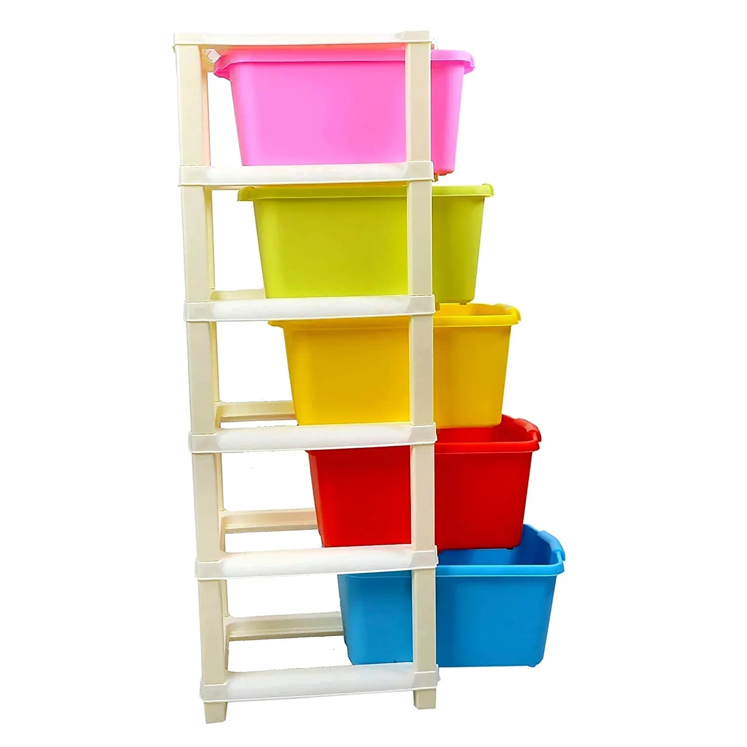 0769 Multipurpose Modular Drawer Organizer Storage Box - 5 Layers - Zidbik