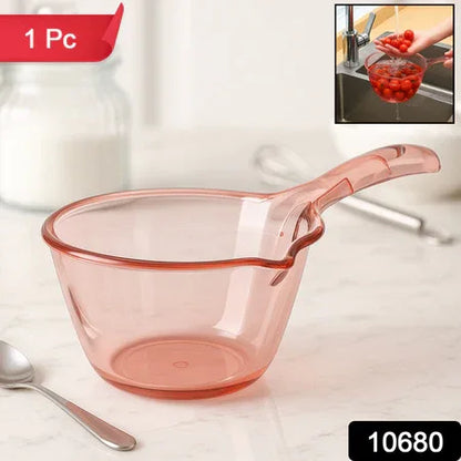 Multipurpose Kitchen Washing Straining Bowl (1100 Ml 1 Pc) - Zidbik