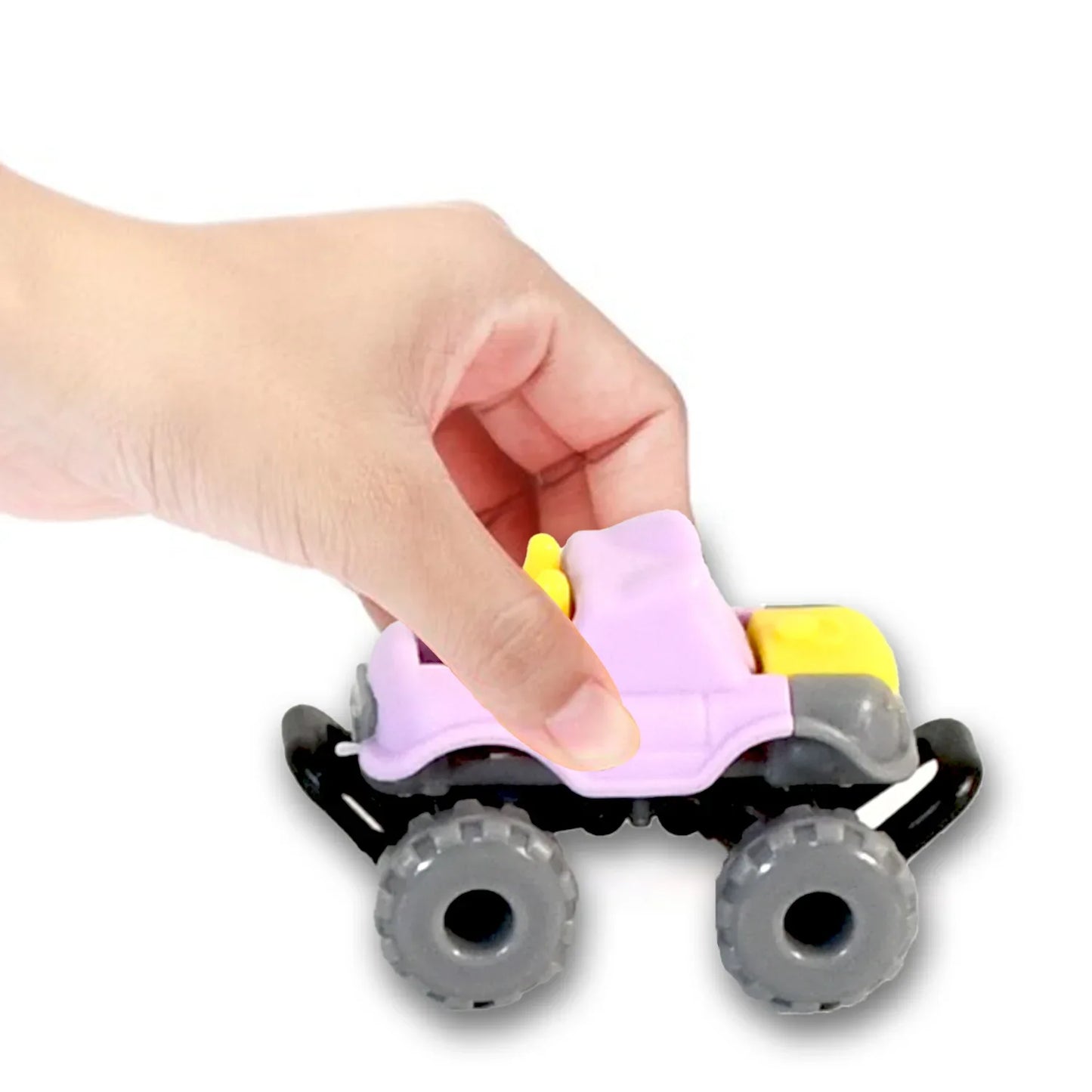 1946 Mini Monster Trucks Friction Powered Cars For Kids Big Plastic Tires Baby Boys Super Cars Blaze Truck For Kids Gifts Toys - Zidbik