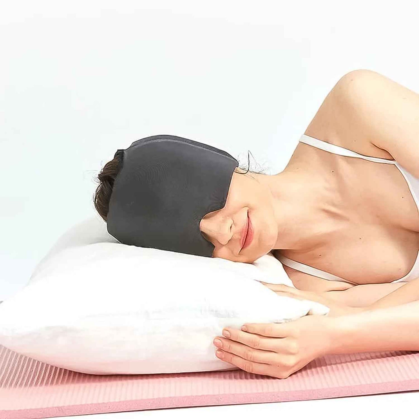 Headache Relief Hat Migraine Cap (1 Pc  Grey Color)