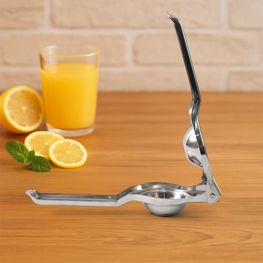 Supermom 2-in-1 Heavy Duty Stainless Steel Lemon Squeezer With Built-in Bottle Opener - Zidbik