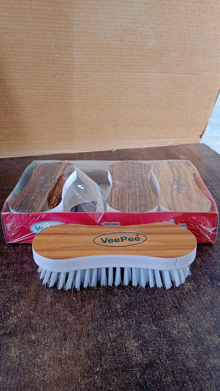 Ergonomic Cloth Washing Brush Set (4 Pc) - Zidbik