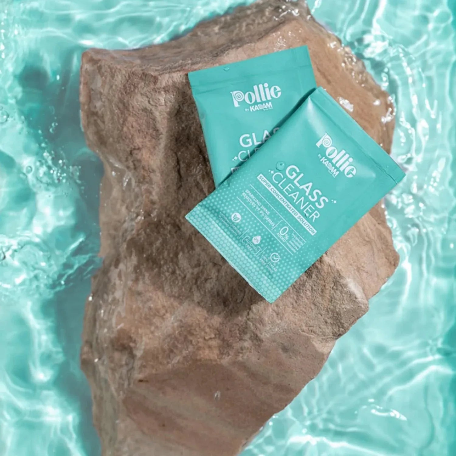 Pollic Kadam Concentrated Glass Mirror Cleaner Sachet (15 Gm) - Zidbik