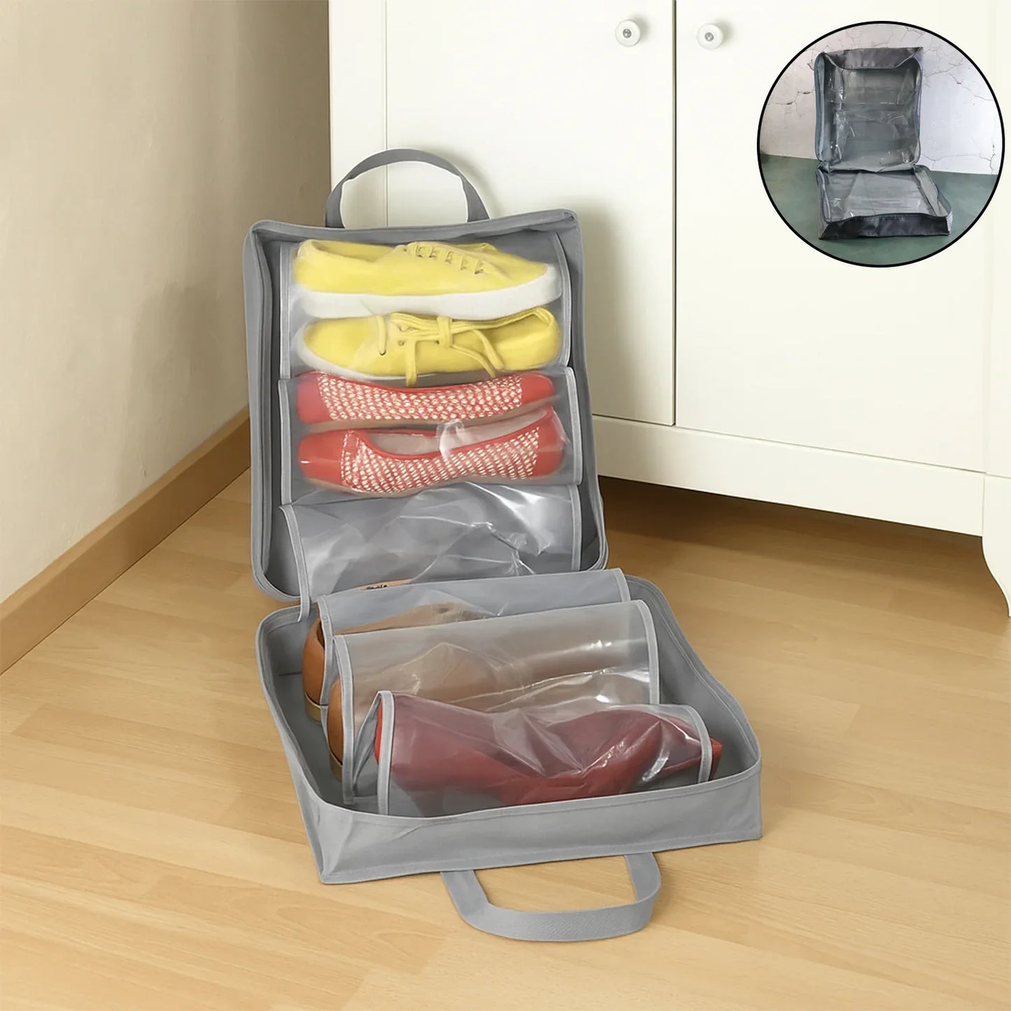 Travel Shoe Storage Bag (1 Pc) - Zidbik