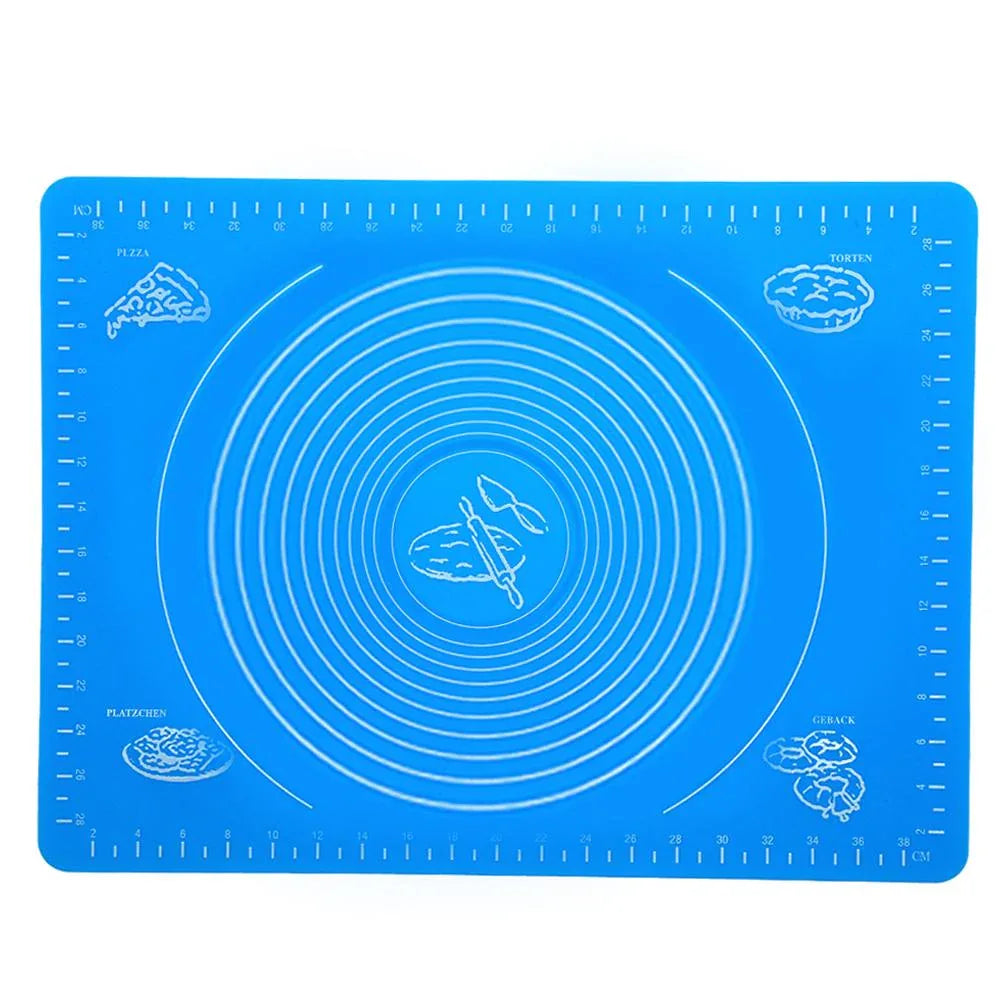 2535 Rolling Mat Silicone Baking Mat Fondant Mat Sheet Chapati - Zidbik