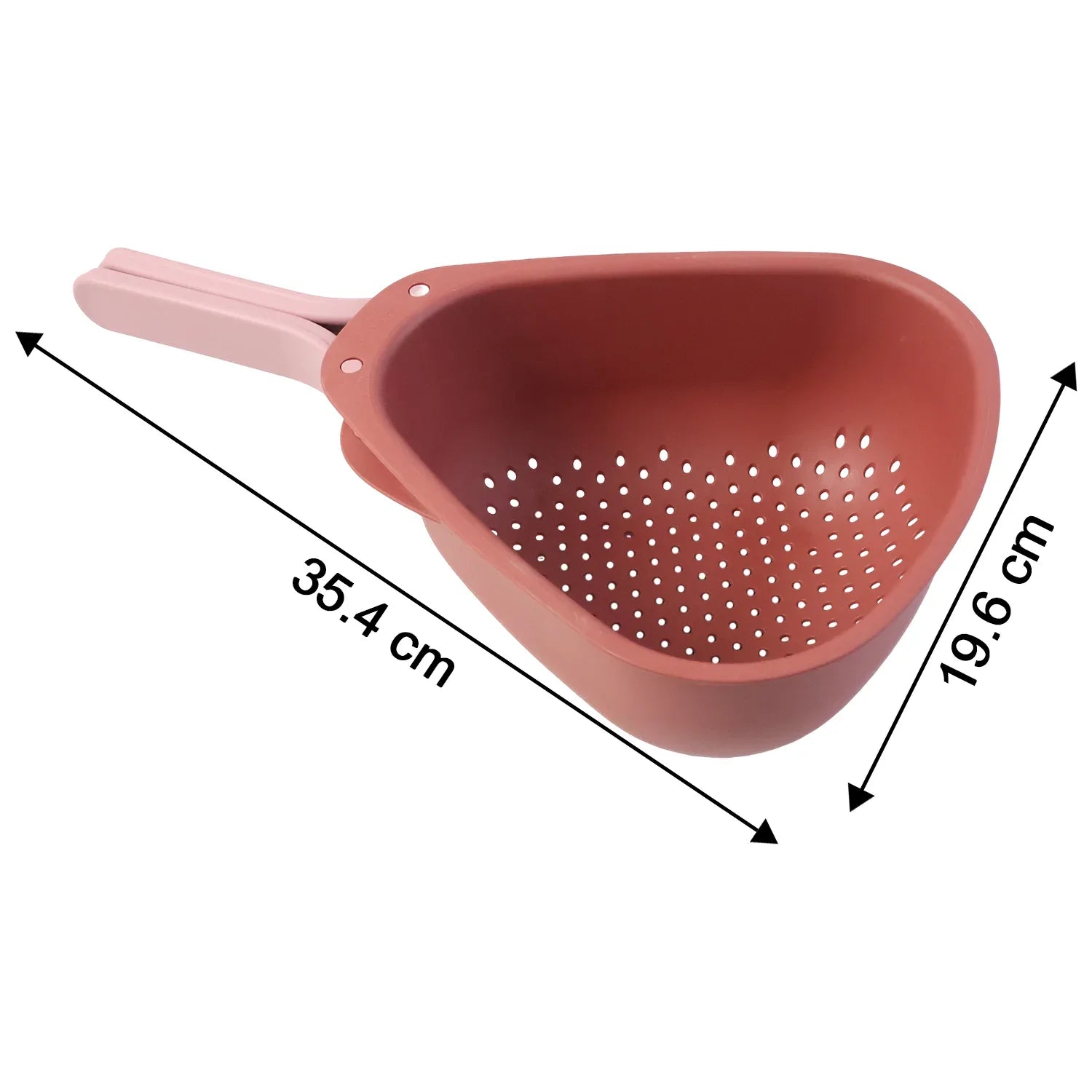 Supermom Kitchen Colander With Foldable Handle And Drain Base - Zidbik