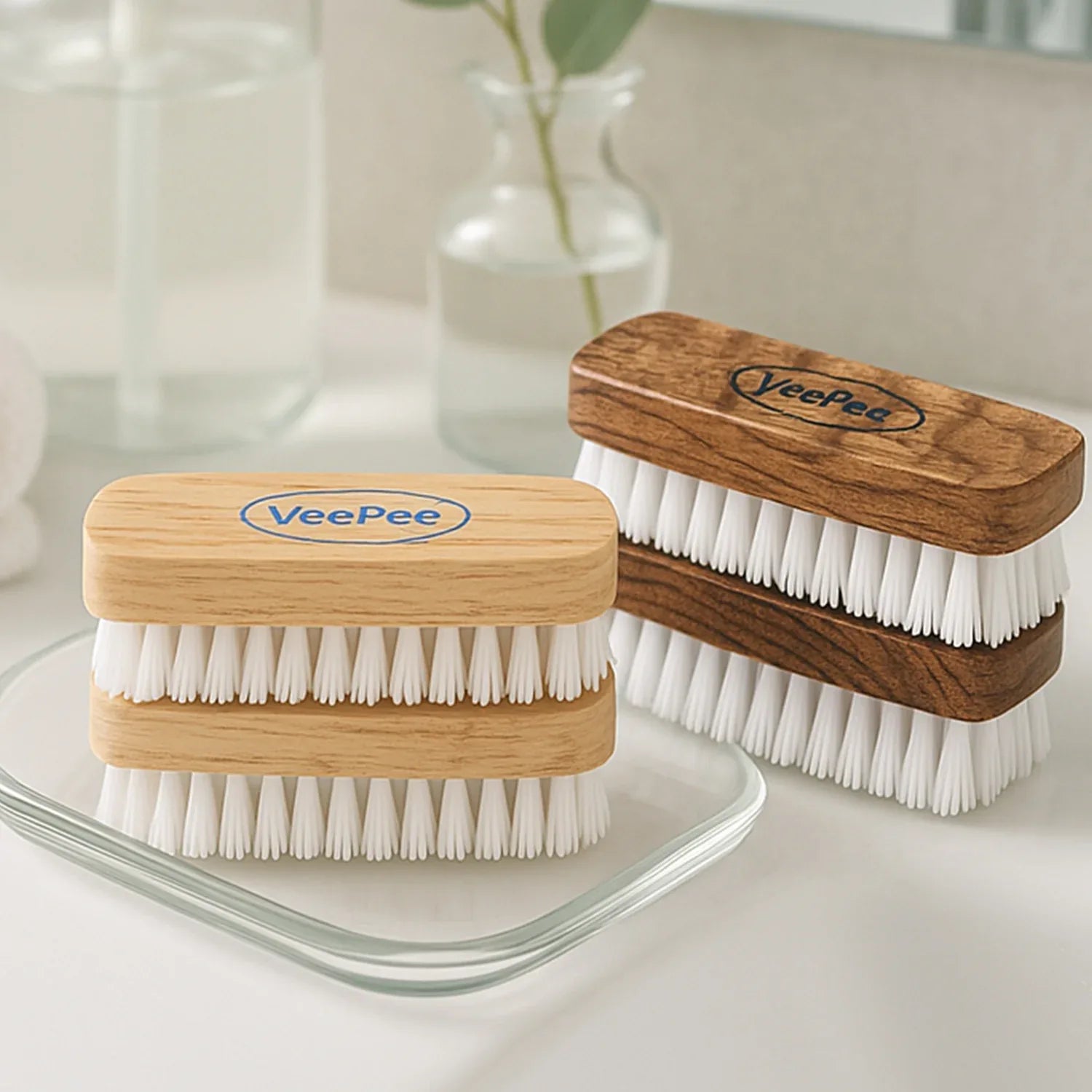 Veepee Heavy-duty Cloth Washing Brush Set 6 Pcs - Zidbik