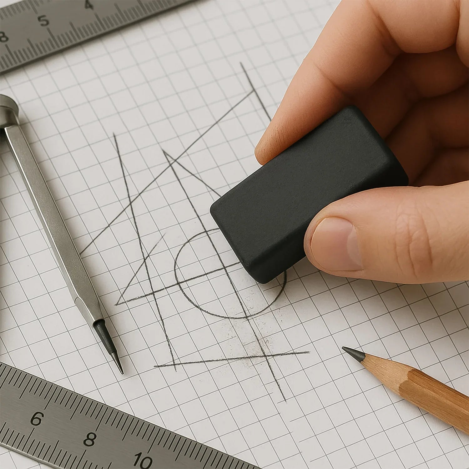 Fancy Stylish Eraser (30 Pc Mix Design) - Zidbik