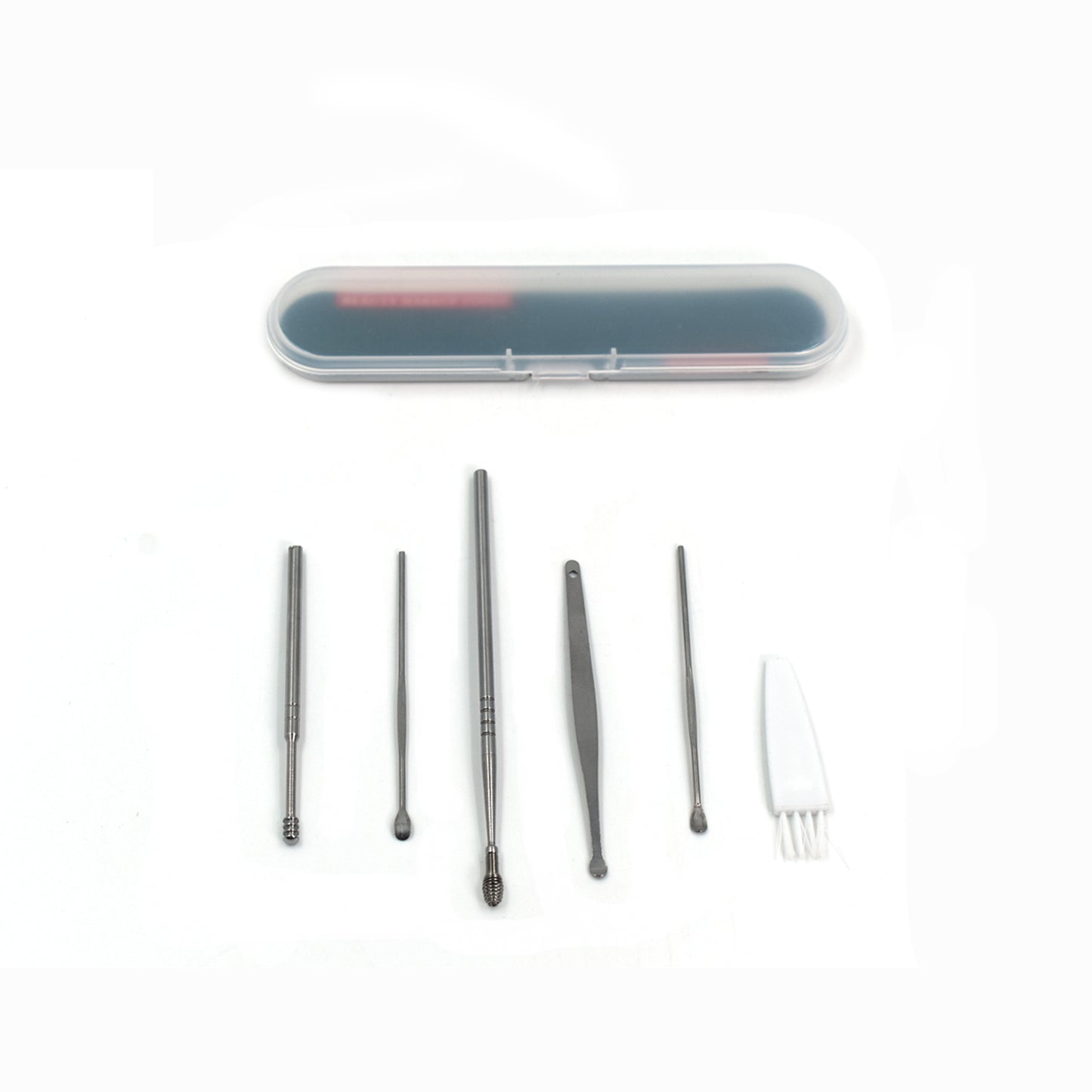 6314 6pcs Earwax Removal Kit  Ear Cleansing Tool Set  Ear Curette Ear Wax Remover Tool - Zidbik