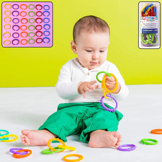Baby Learning Links Educational Toy (36 Pc Set) - Zidbik