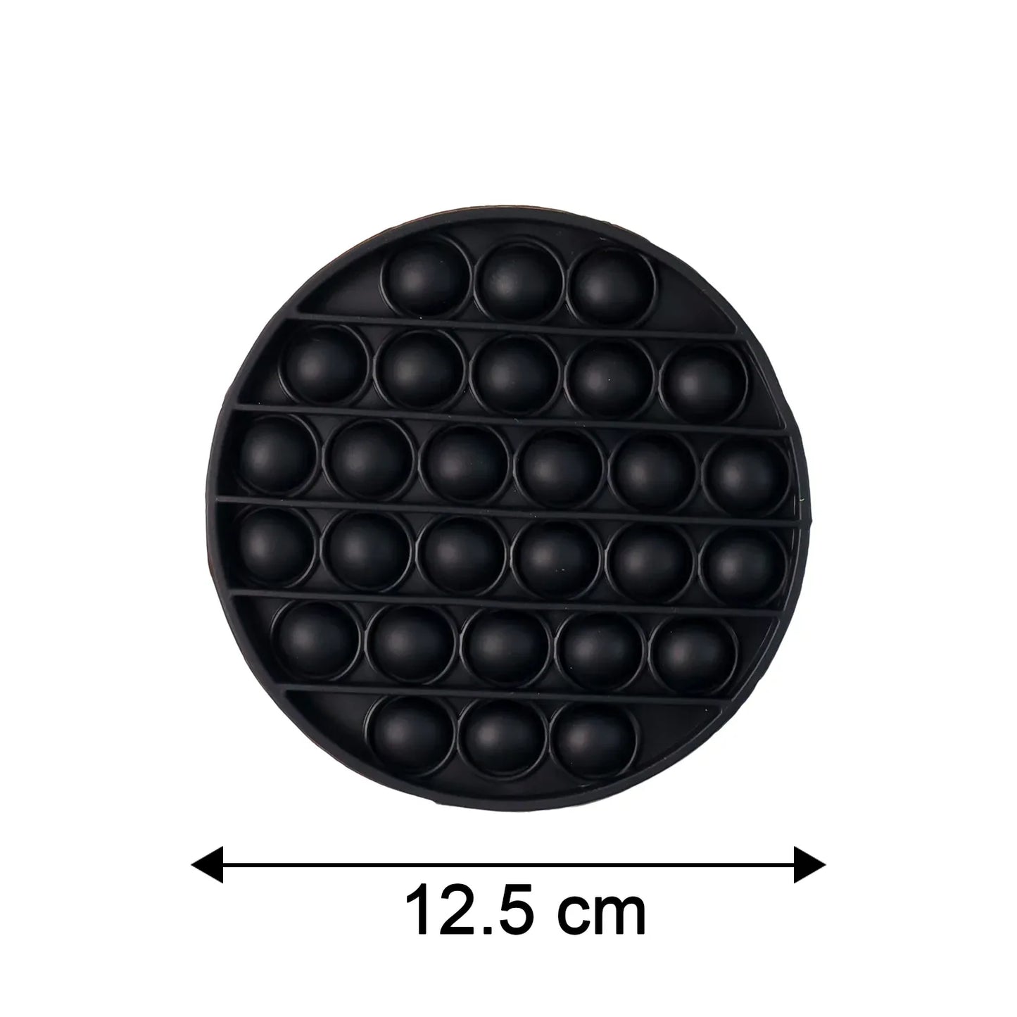 Premium Round Shape Silicone Pop It Fidget Toy (1 Pc) - Zidbik