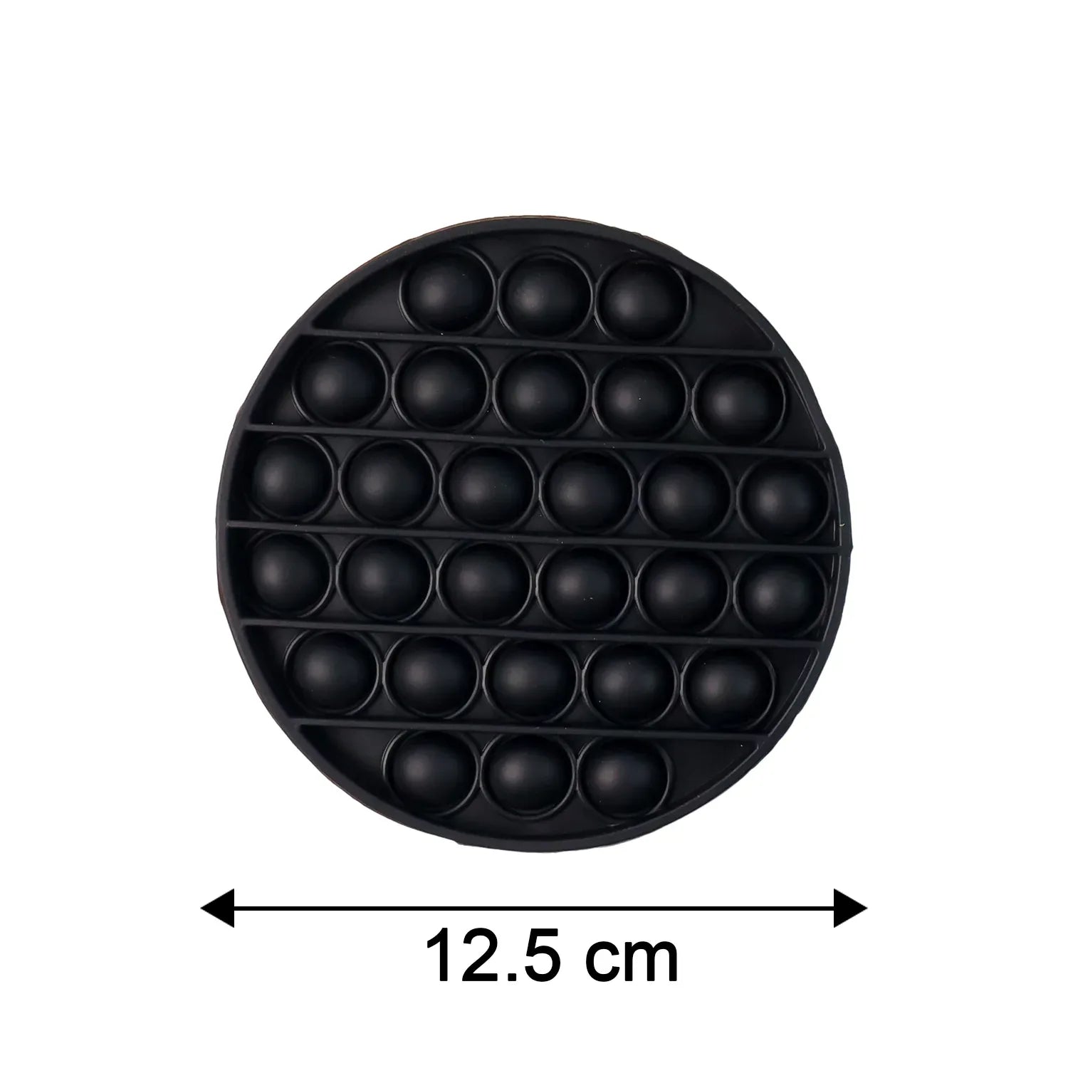 Premium Round Shape Silicone Pop It Fidget Toy (1 Pc) - Zidbik