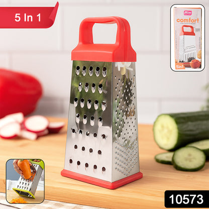 Supermom 5-in-1 Comfort Stainless Steel Grater And Slicer - Zidbik