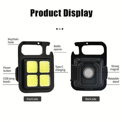 4 Led Mini Keychain Light (1 Pc) - Zidbik
