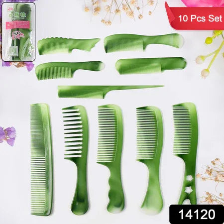 Multipurpose Hair Comb Set (10 Pc) - Zidbik