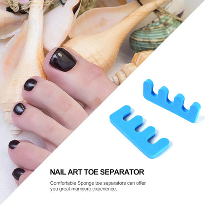 Toe Separators Toe Spacers Sponge Toe Stretcher Pedicures (1 Pair) - Zidbik